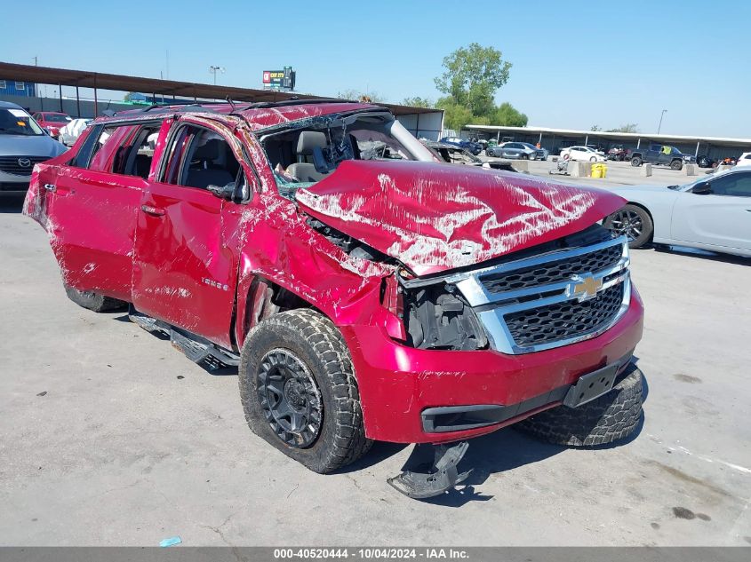 VIN 1GNSKBKC2FR684499 2015 Chevrolet Tahoe, LT no.1