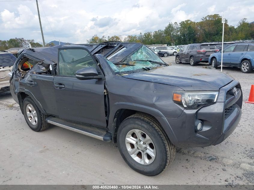 2016 Toyota 4Runner Sr5 Premium VIN: JTEBU5JR9G5317565 Lot: 40520460