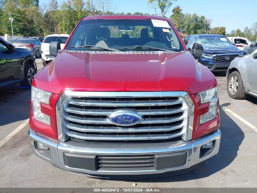 2016 Ford F-150 Xlt VIN: 1FTEW1CF9GFA67133 Lot: 40520472