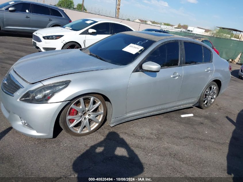 2010 Infiniti G37 Sedan Journey VIN: JN1CV6AP0AM407858 Lot: 40520494