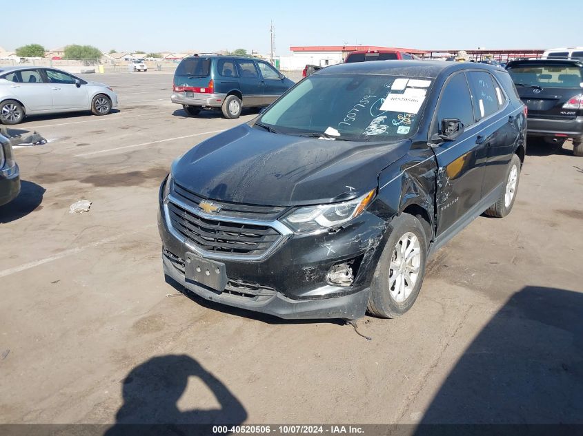 2020 Chevrolet Equinox Lt VIN: 2GNAXKEV2L6210876 Lot: 40520506