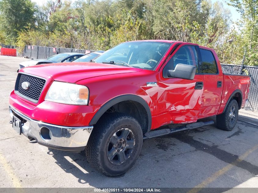 2006 Ford F-150 Fx4/Lariat/Xlt VIN: 1FTPW14V26KE05105 Lot: 40520511