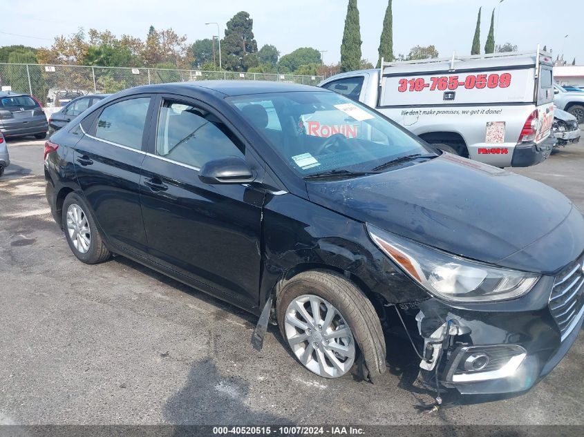 2022 Hyundai Accent Sel VIN: 3KPC24A63NE154301 Lot: 40520515