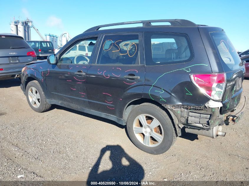 2011 Subaru Forester 2.5X VIN: JF2SHABC6BH729009 Lot: 40520550