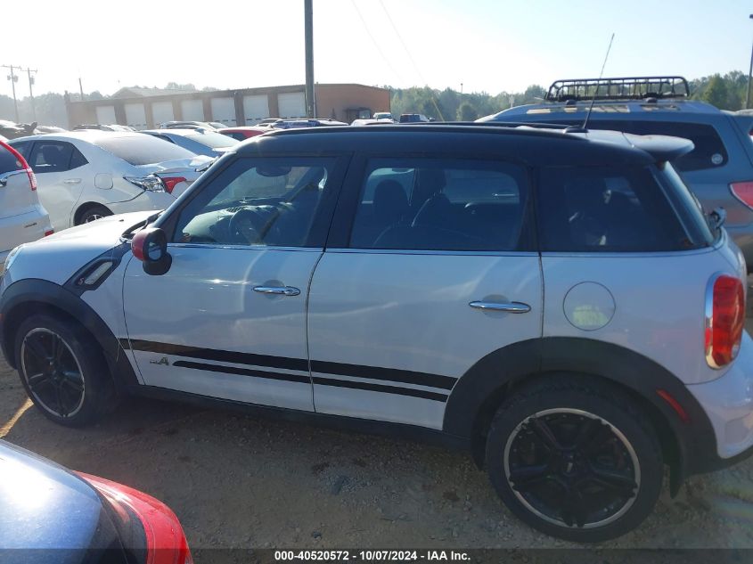 2014 Mini Countryman Cooper S VIN: WMWZC5C56EWM17692 Lot: 40520572