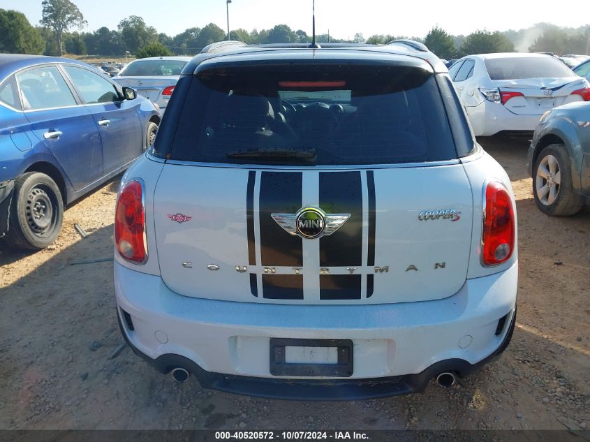 2014 Mini Countryman Cooper S VIN: WMWZC5C56EWM17692 Lot: 40520572