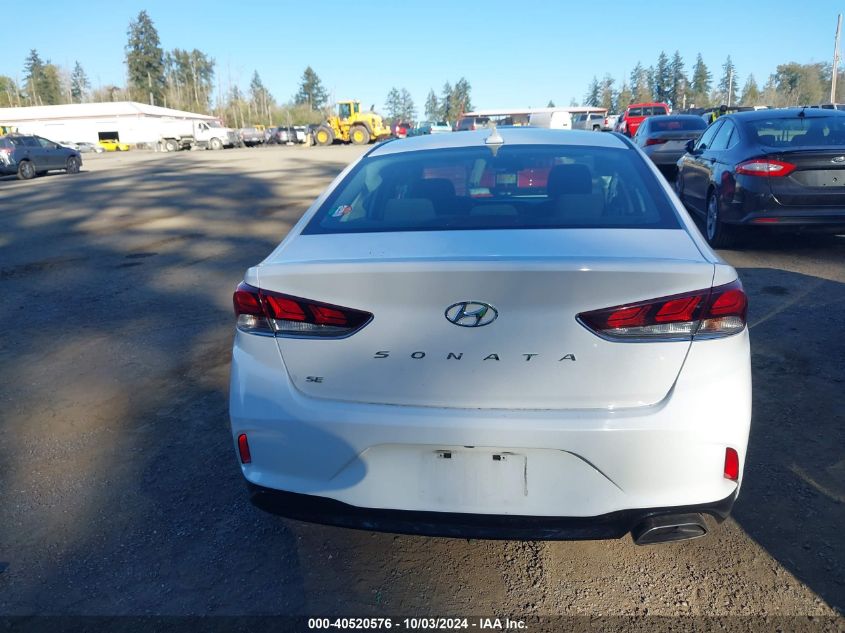 5NPE24AF9JH609814 2018 Hyundai Sonata Se