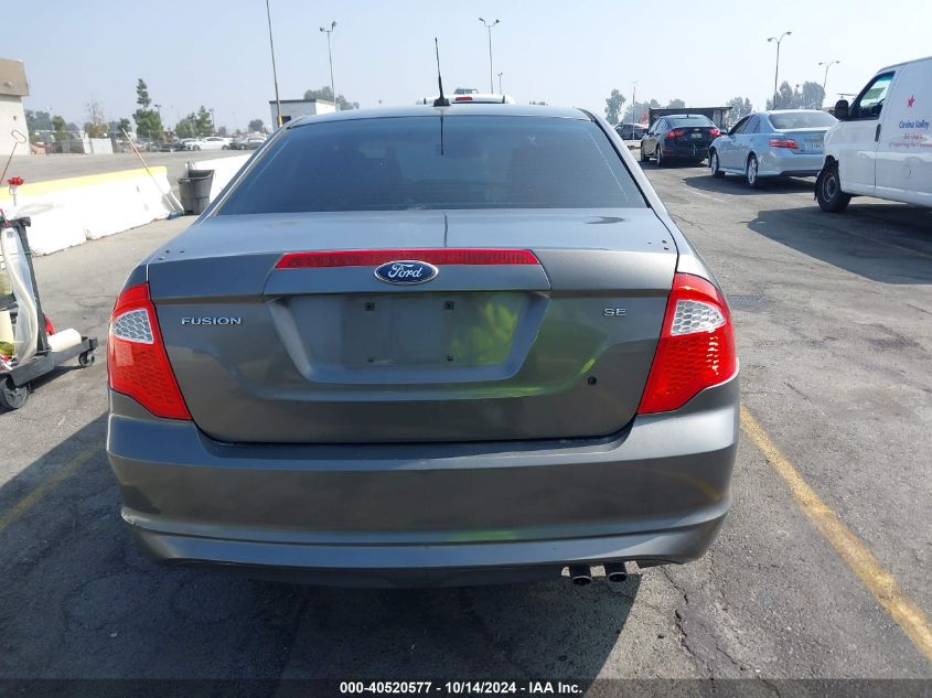 2011 Ford Fusion Se VIN: 3FAHP0HA0BR190421 Lot: 40520577