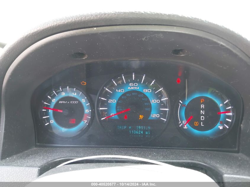 2011 Ford Fusion Se VIN: 3FAHP0HA0BR190421 Lot: 40520577