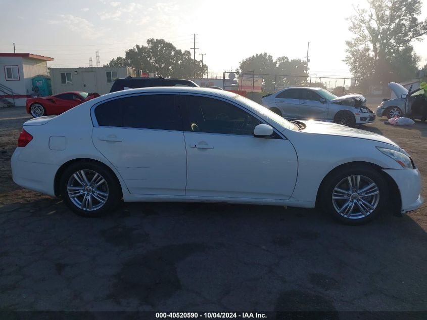 2013 Infiniti G37 Journey VIN: JN1CV6AP3DM723369 Lot: 40520590