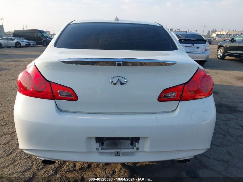 2013 Infiniti G37 Journey VIN: JN1CV6AP3DM723369 Lot: 40520590