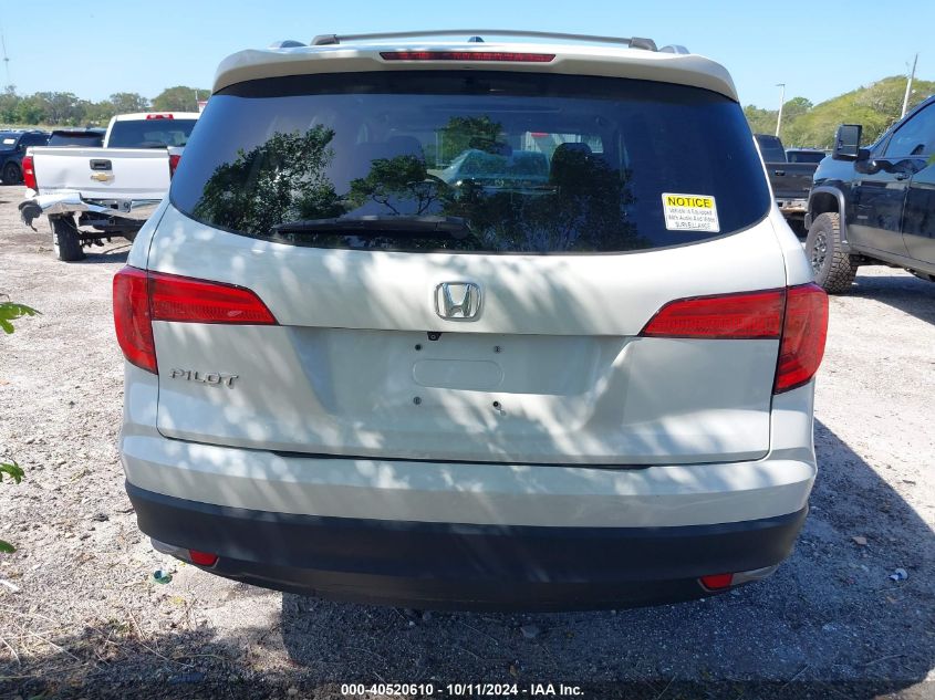 2018 Honda Pilot Exl VIN: 5FNYF5H59JB009863 Lot: 40520610