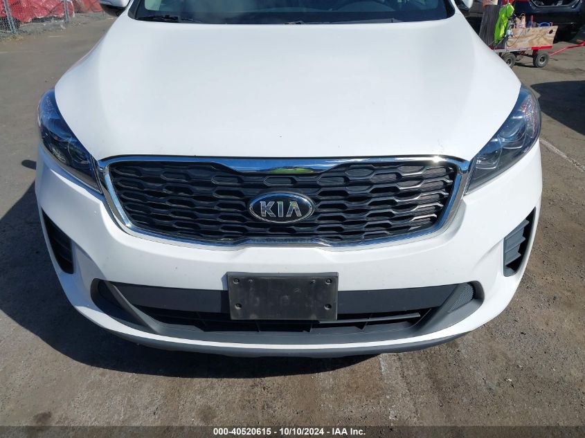 5XYPGDA3XKG515000 2019 Kia Sorento 2.4L Lx