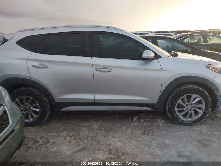 2018 Hyundai Tucson Sel Plus VIN: KM8J33A40JU759607 Lot: 40520625