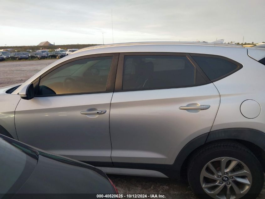 2018 Hyundai Tucson Sel Plus VIN: KM8J33A40JU759607 Lot: 40520625