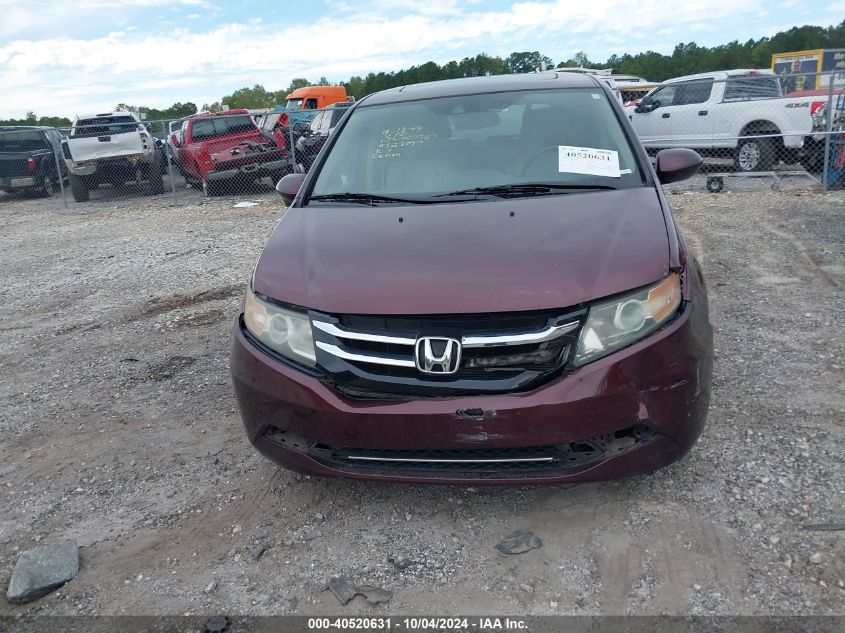 2015 Honda Odyssey Ex-L VIN: 5FNRL5H63FB007717 Lot: 40520631