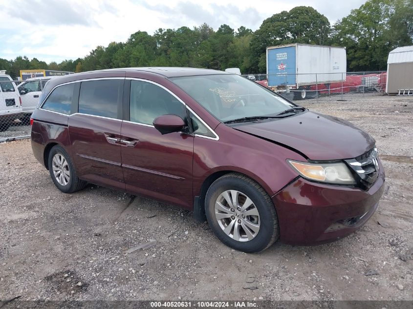 VIN 5FNRL5H63FB007717 2015 Honda Odyssey, Ex-L no.1