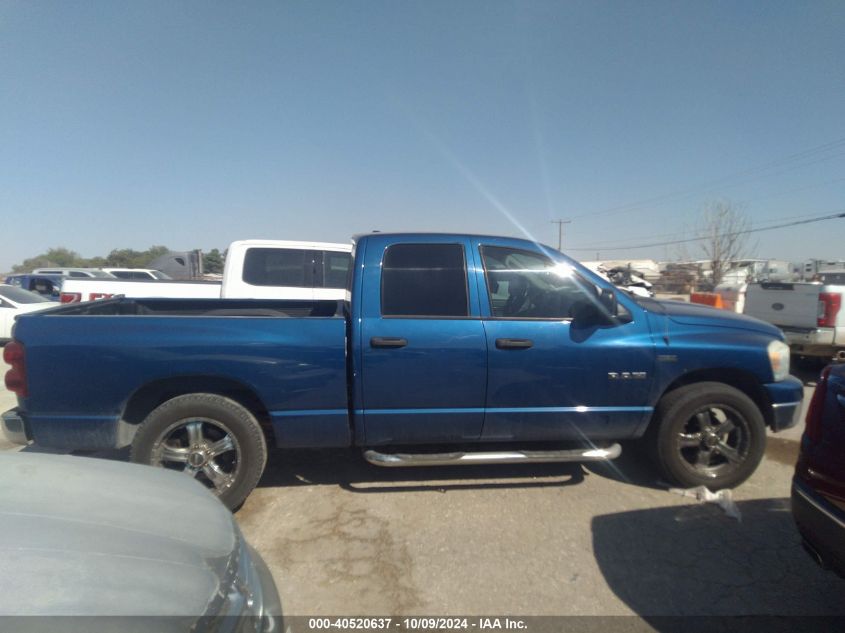 2008 Dodge Ram 1500 Slt VIN: 1D7HA18268S627335 Lot: 40520637