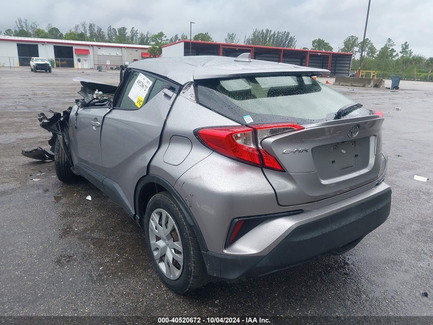 VIN JTNKHMBX1K1035657 2019 TOYOTA C-HR LE