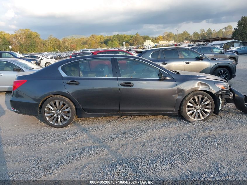 2016 Acura Rlx Technology Package VIN: JH4KC1F53GC001255 Lot: 40520676