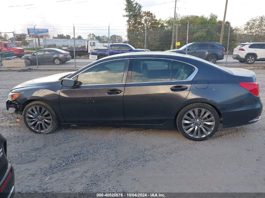 2016 Acura Rlx Technology Package VIN: JH4KC1F53GC001255 Lot: 40520676