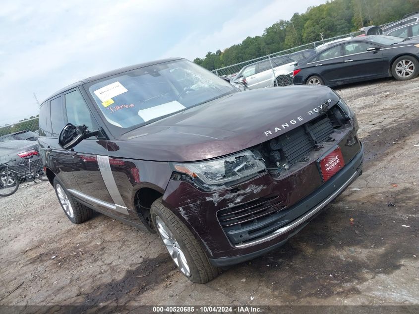 2018 Land Rover Range Rover 3.0L V6 Supercharged Hse VIN: SALGS2SVXJA397038 Lot: 40520685