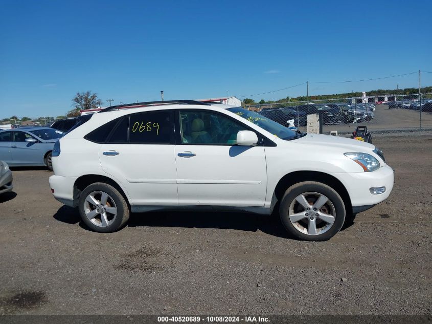 2008 Lexus Rx 350 VIN: 2T2HK31U88C050660 Lot: 40520689