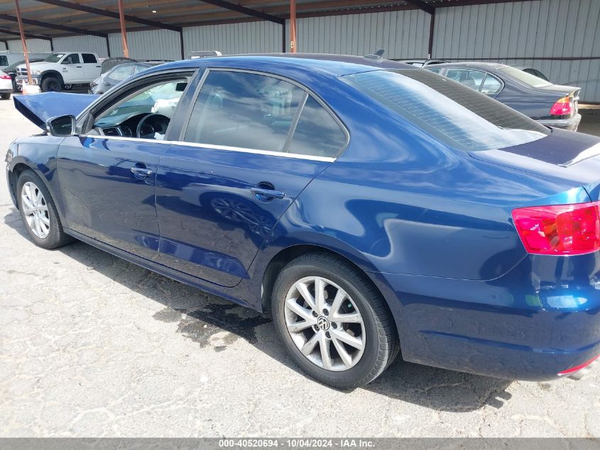 2013 Volkswagen Jetta 2.5L Se VIN: 3VWDP7AJ9DM201215 Lot: 40520694