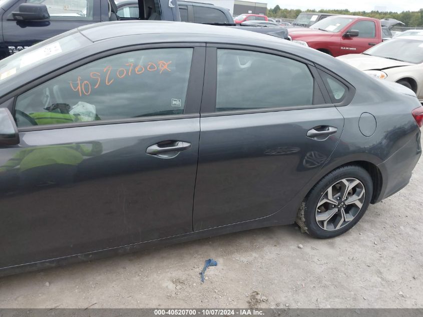 2020 Kia Forte Fe/Lxs VIN: 3KPF24AD4LE252777 Lot: 40520700