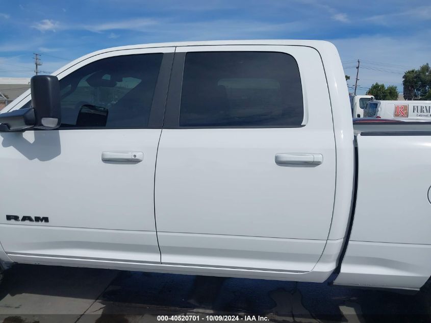 2022 Ram 2500 Big Horn 4X4 6'4 Box VIN: 3C6UR5DL1NG124748 Lot: 40520701