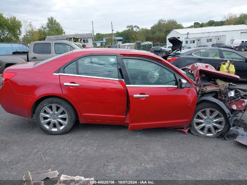 3LNHL2GCXAR647279 2010 Lincoln Mkz