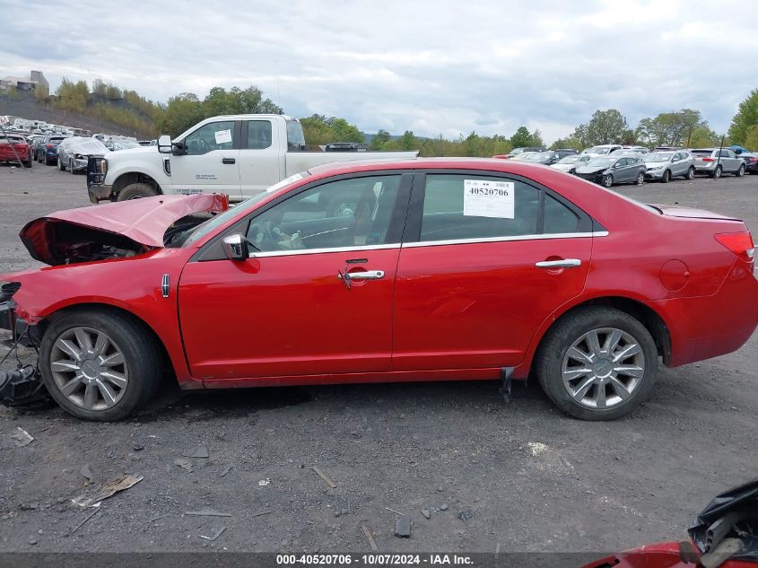 2010 Lincoln Mkz VIN: 3LNHL2GCXAR647279 Lot: 40520706