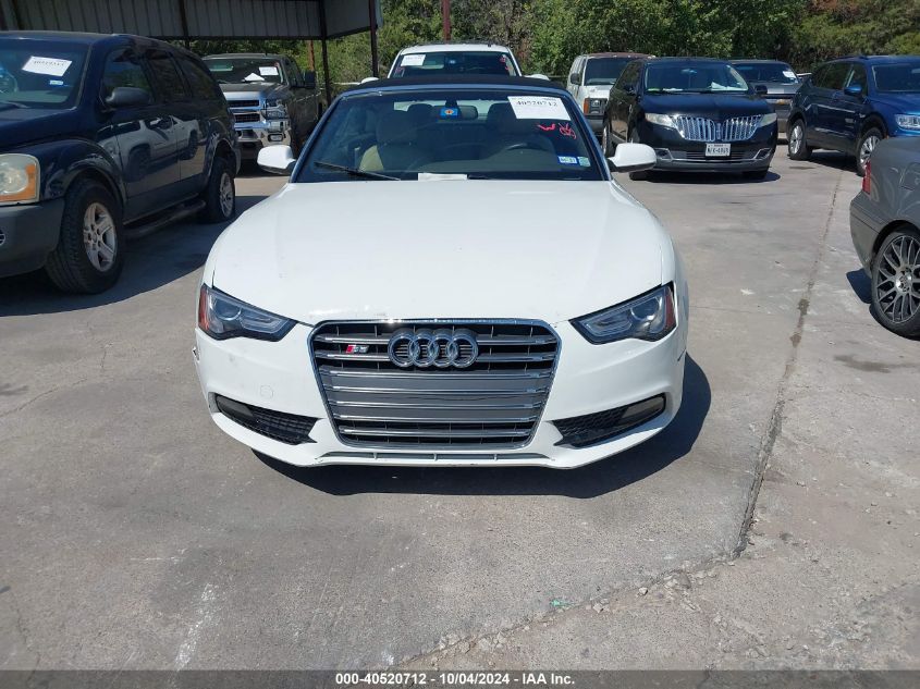 2013 Audi A5 2.0T Premium VIN: WAUAFAFH8DN000307 Lot: 40520712