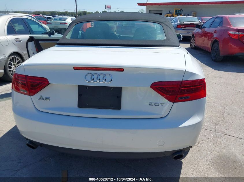 2013 Audi A5 2.0T Premium VIN: WAUAFAFH8DN000307 Lot: 40520712