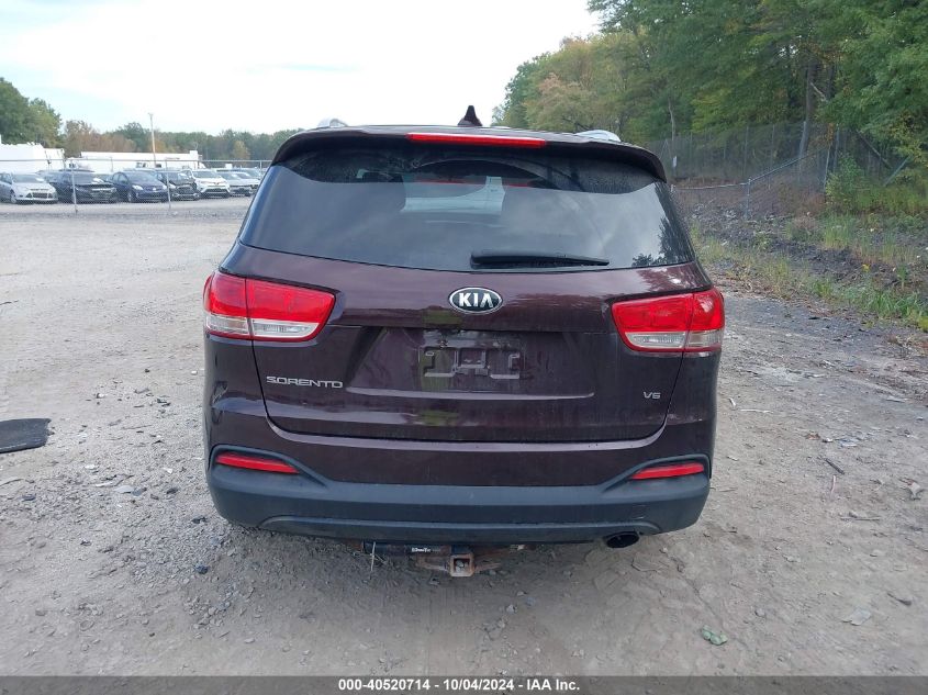 2016 KIA SORENTO 3.3L LX - 5XYPGDA5XGG016013