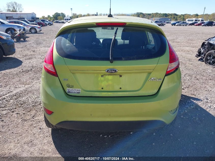 2013 Ford Fiesta Se VIN: 3FADP4EJ1DM207625 Lot: 40520717