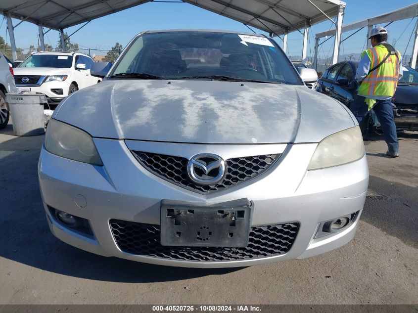 2008 Mazda 3 I VIN: JM1BK32G281115980 Lot: 40520726