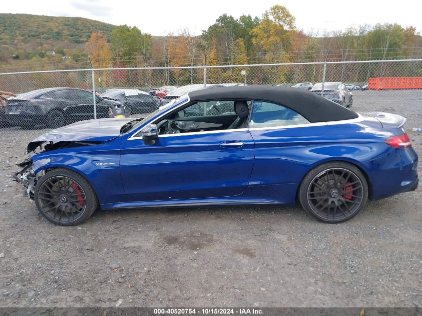 2019 Mercedes-Benz Amg C 63 S VIN: WDDWK8HBXKF880056 Lot: 40520754