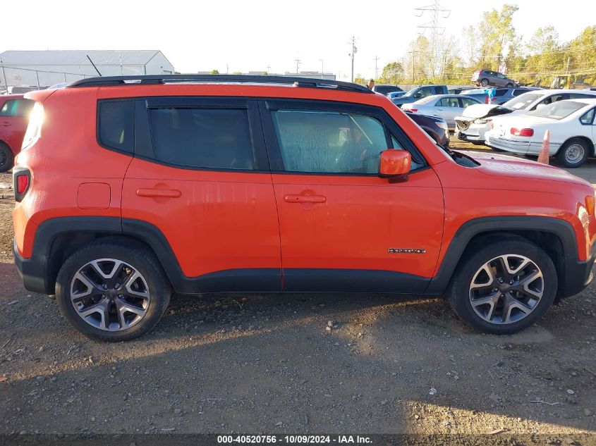 2016 Jeep Renegade Latitude VIN: ZACCJABT9GPD65983 Lot: 40520756