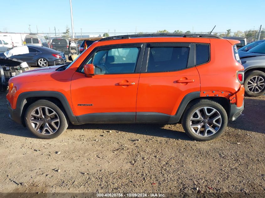 2016 Jeep Renegade Latitude VIN: ZACCJABT9GPD65983 Lot: 40520756