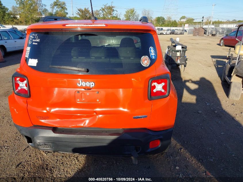 2016 Jeep Renegade Latitude VIN: ZACCJABT9GPD65983 Lot: 40520756