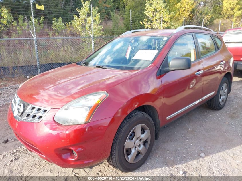 2014 Nissan Rogue Select S VIN: JN8AS5MVXEW718293 Lot: 40520758