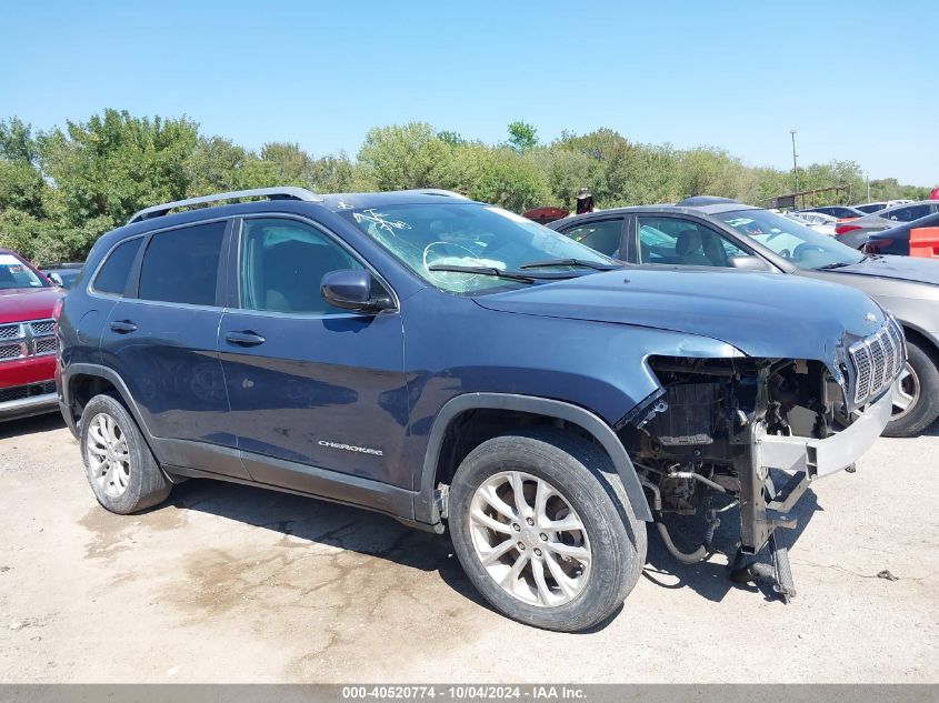 2019 Jeep Cherokee Latitude Fwd VIN: 1C4PJLCBXKD406163 Lot: 40520774