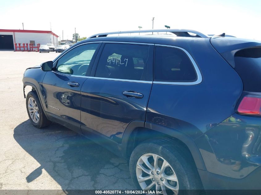 2019 Jeep Cherokee Latitude Fwd VIN: 1C4PJLCBXKD406163 Lot: 40520774