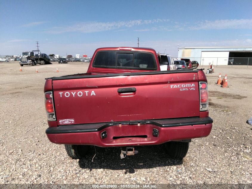 2003 Toyota Tacoma Base V6 VIN: 5TEWN72N83Z224781 Lot: 40520800