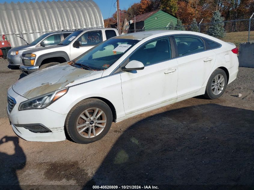 2016 Hyundai Sonata Se VIN: 5NPE24AF5GH288900 Lot: 40520809