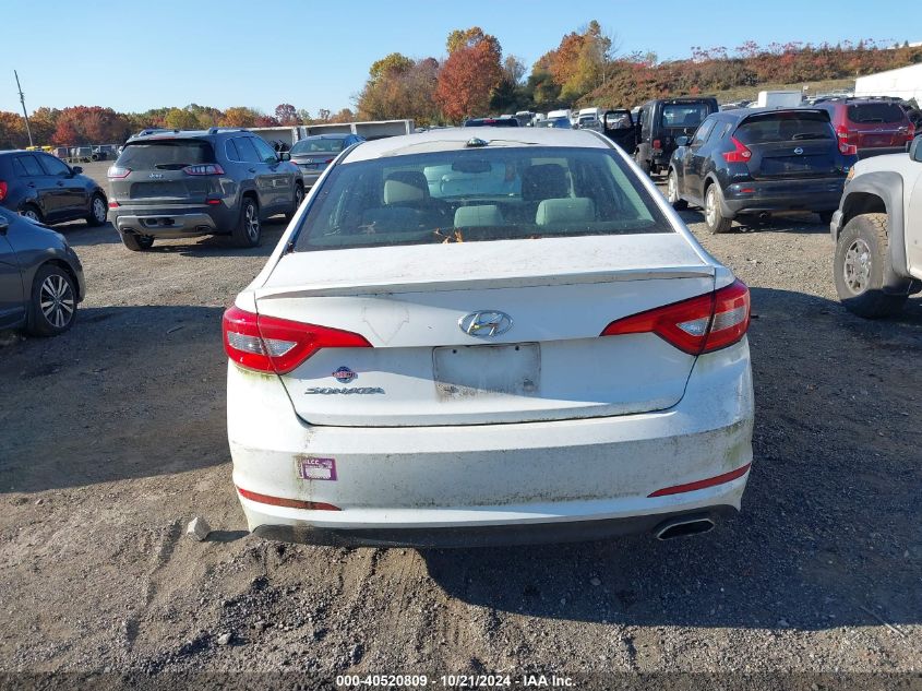 2016 Hyundai Sonata Se VIN: 5NPE24AF5GH288900 Lot: 40520809