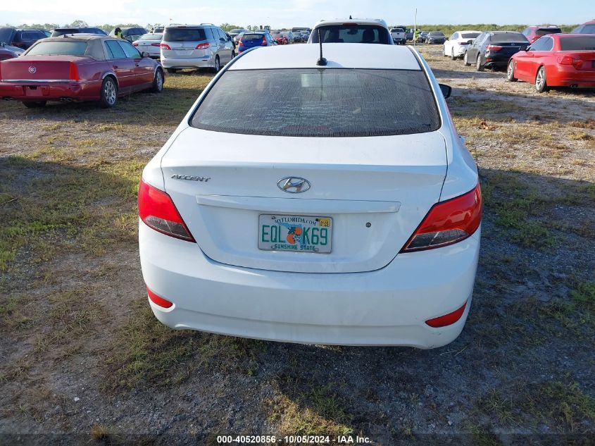 2015 Hyundai Accent Gls VIN: KMHCT4AE4FU801419 Lot: 40520856