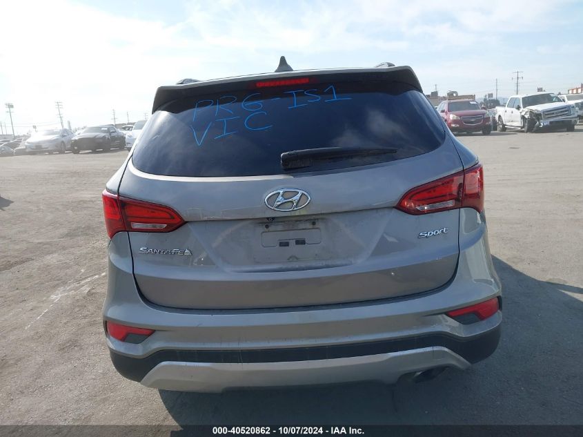 2017 Hyundai Santa Fe Sport VIN: 5XYZU3LB6HG397990 Lot: 40520862