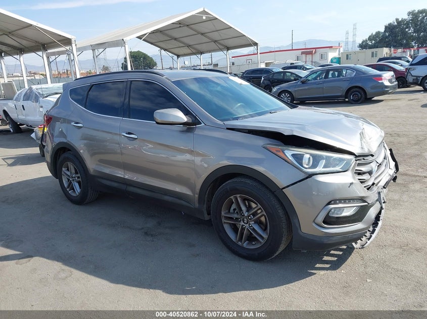 VIN 5XYZU3LB6HG397990 2017 HYUNDAI SANTA FE SPORT 2.4L